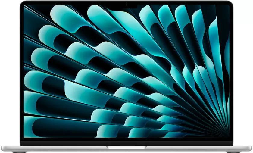 Notebook Apple macbook air 15 (2023) 15.3 Apple m2 8-core gpu 10-core ram 8gb ssd 512gb tastatura int silver