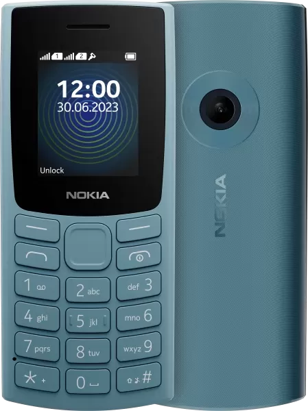 Telefon mobil nokia 110 (2023) dual sim cloudy blue