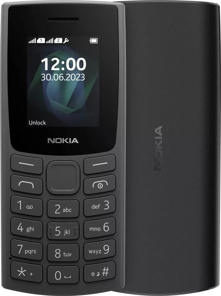 Telefon mobil nokia 105 (2023) dual sim charcoal