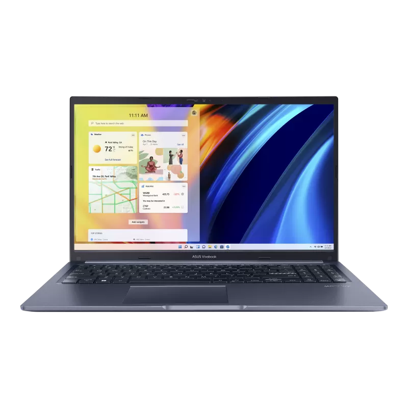 Notebook Asus vivobook x1502za 15.6 full hd intel core i7-12700h ram 16gb ssd 512gb windows 11 pro albastru