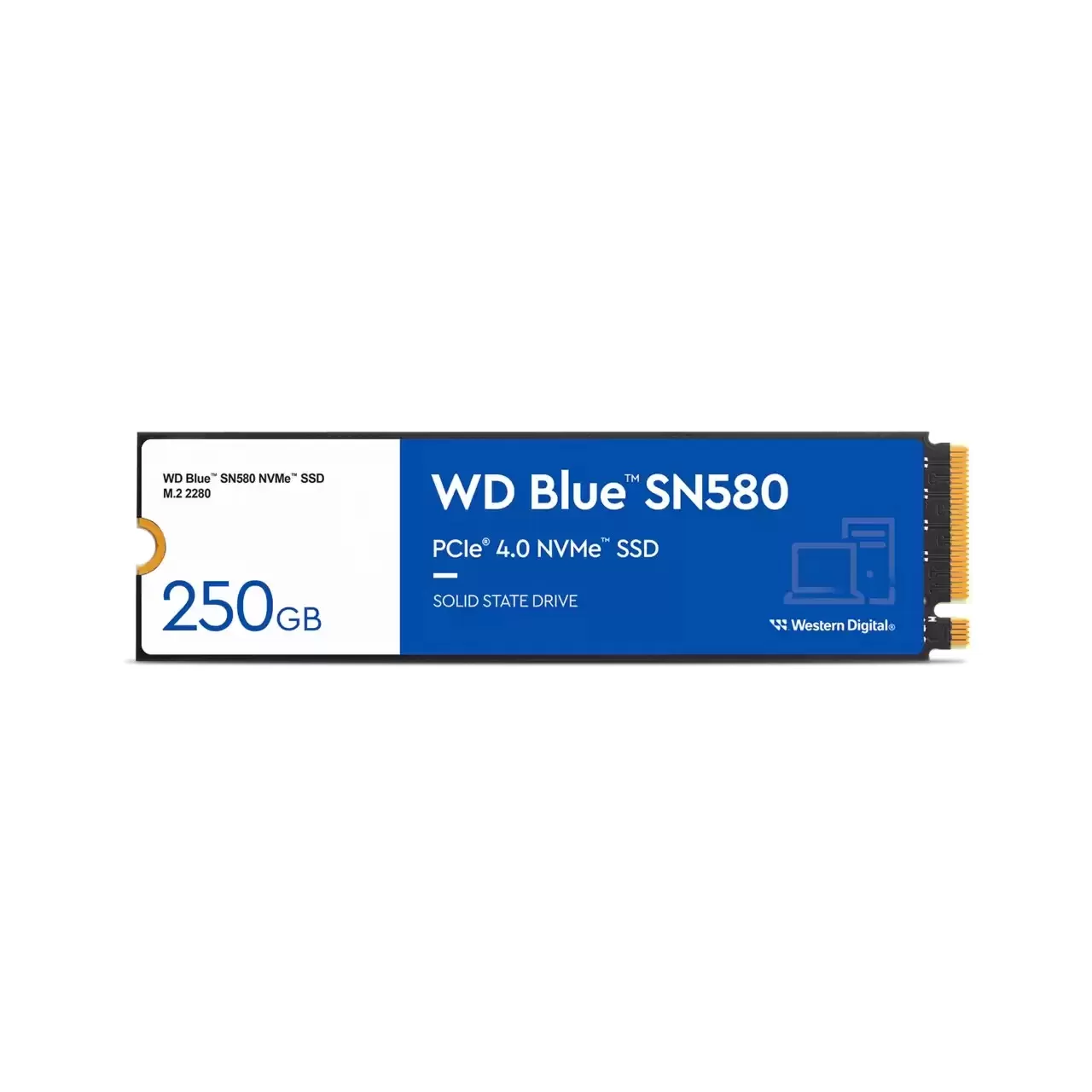 Hard disk ssd western digital wd blue sn580 250gb m.2 2280