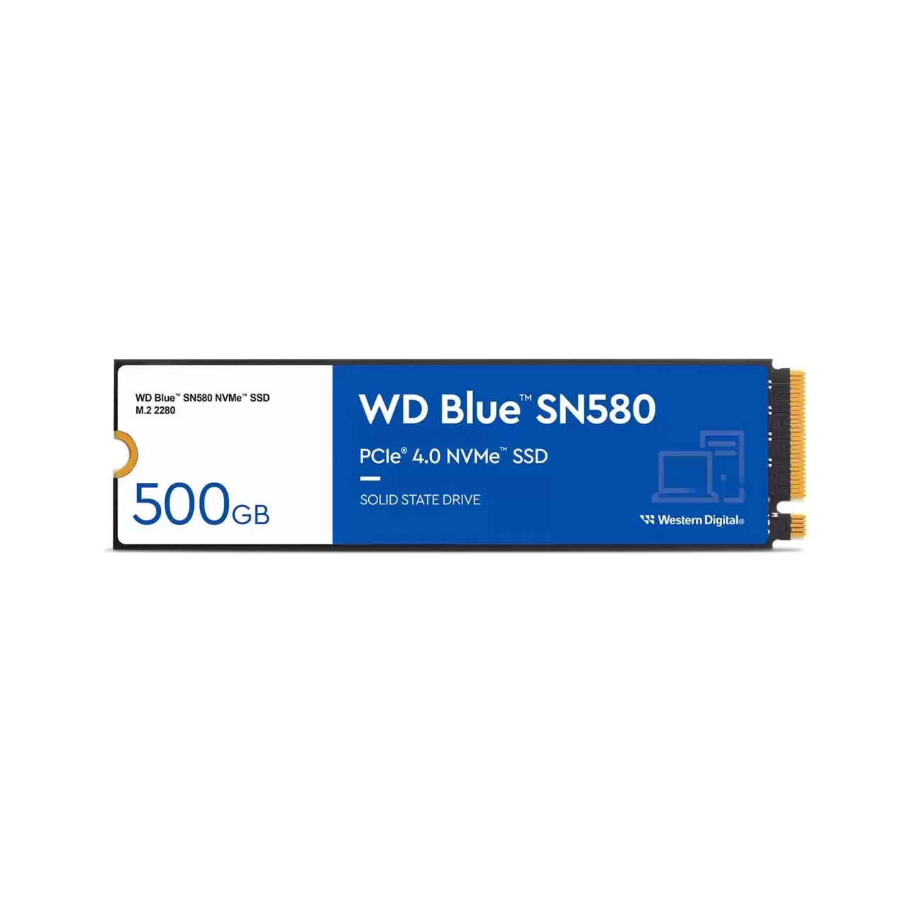 Hard disk ssd western digital wd blue sn580 500gb m.2 2280