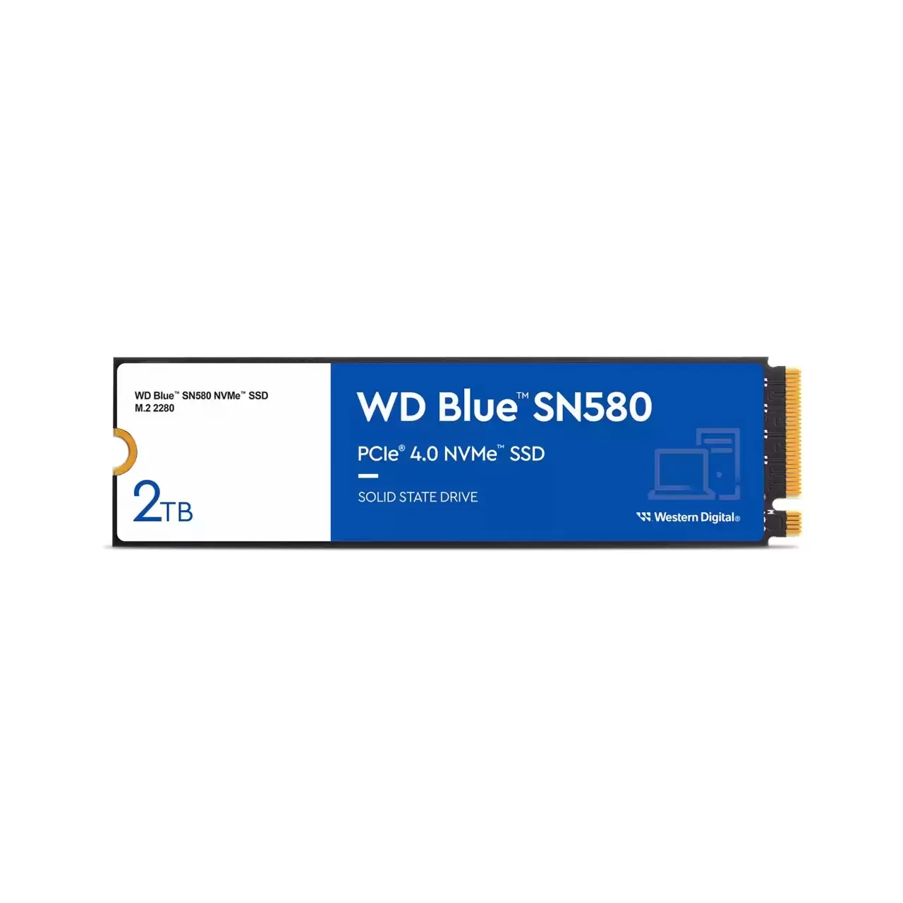 Hard disk ssd western digital wd blue sn580 2tb m.2 2280