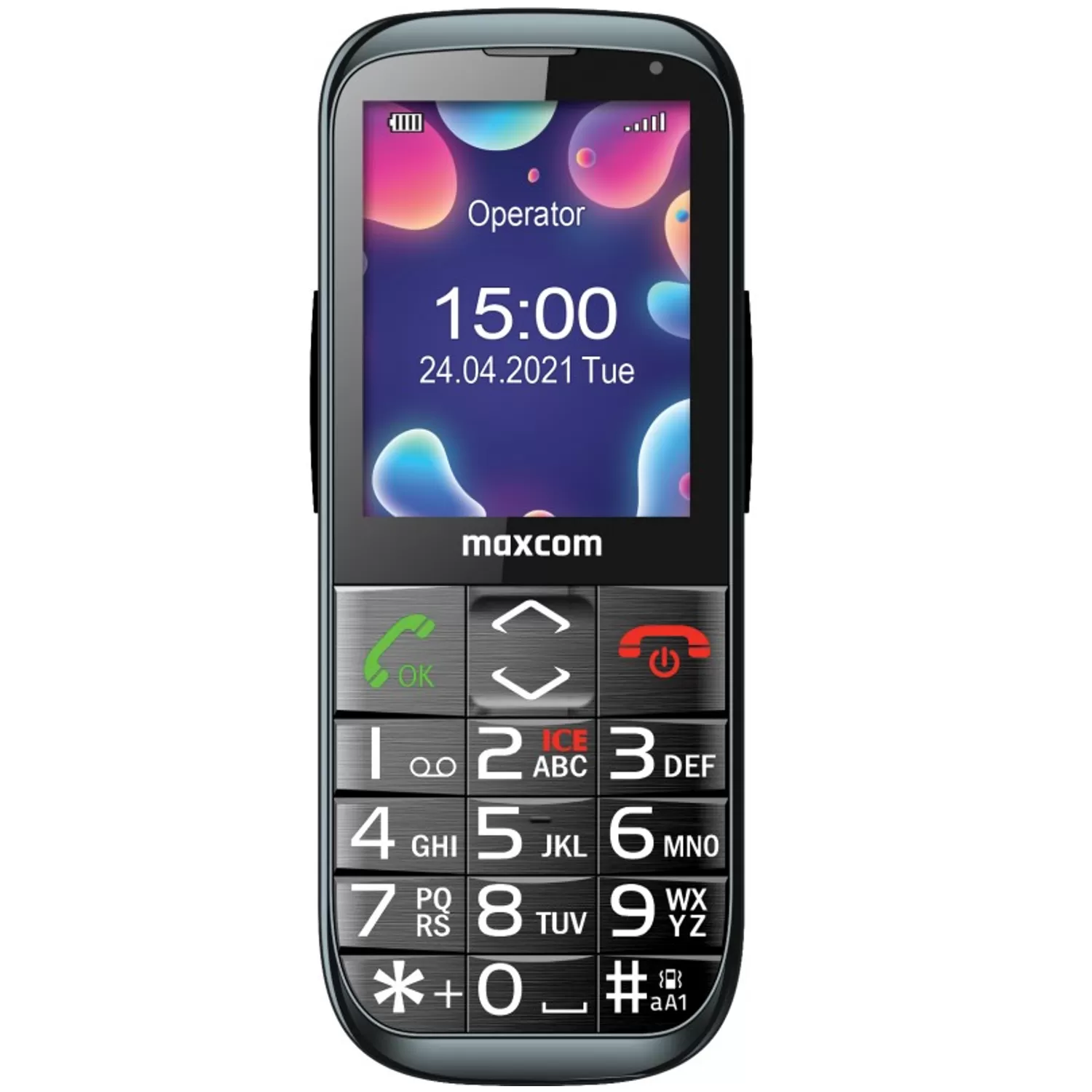Telefon mobil maxcom mm724 comfort single sim 4g black