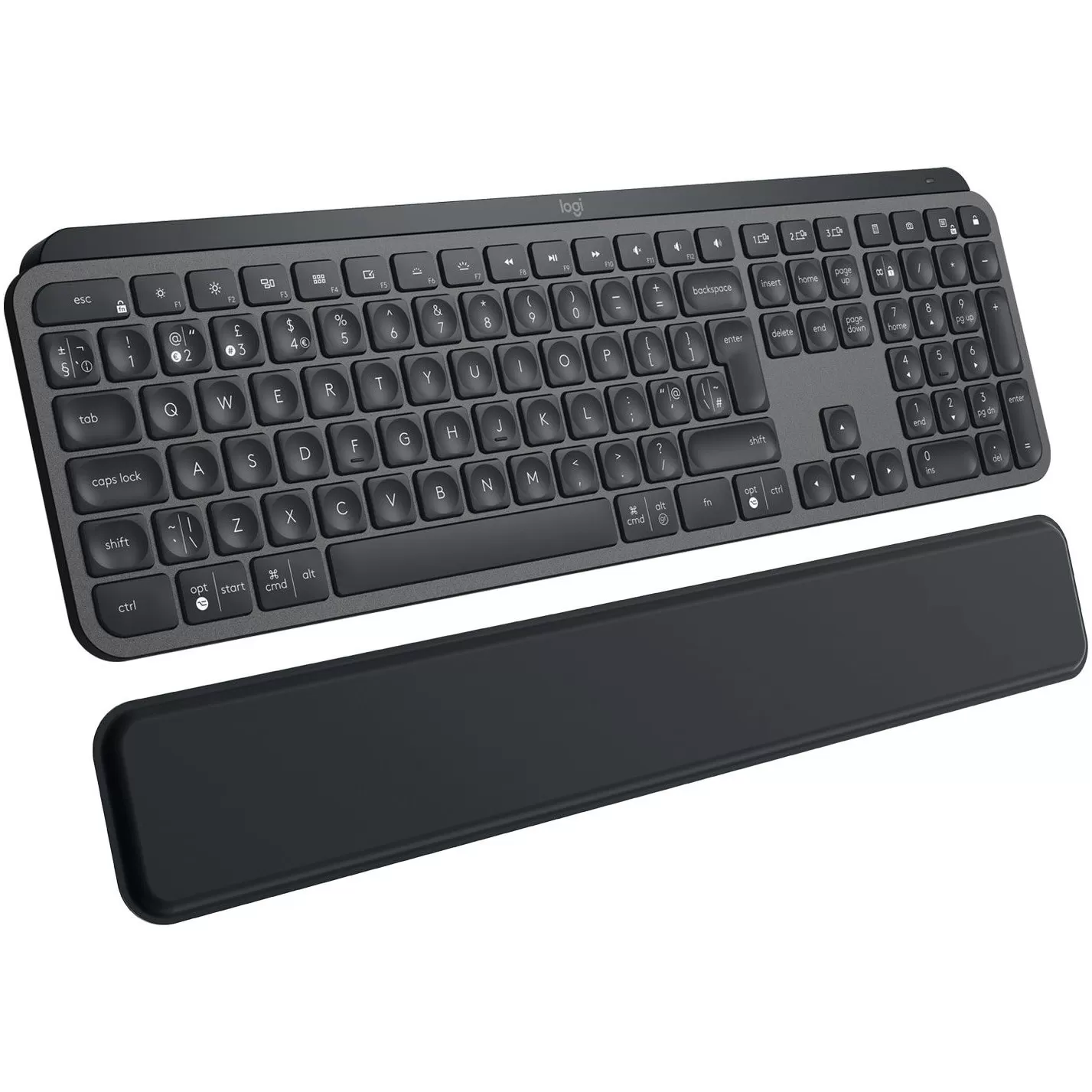 Tastatura logitech mx keys s layout us palm rest graphite