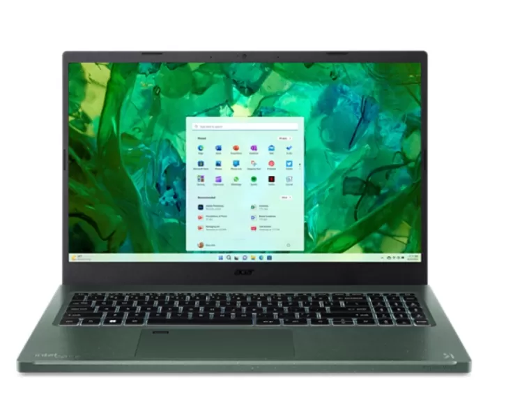 Notebook Acer aspire vero av15-53p 15.6 full hd intel core i5-1335u ram 16gb ssd 512gb no os verde