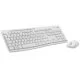 Kit Tastatura & Mouse Logitech MK295 Silent, Off-White