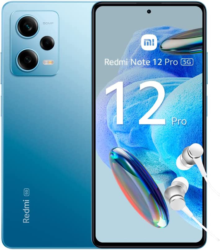 Telefon Mobil Xiaomi Redmi Note 12 Pro 5G 128GB Flash 8GB RAM Dual SIM 5G Frosted Blue