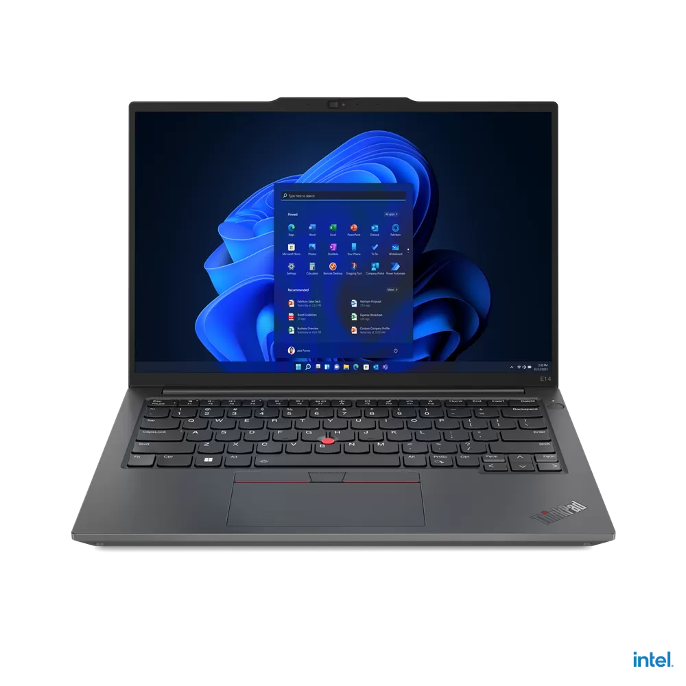 Notebook Lenovo thinkpad e14 gen 5 14 wuxga intel core i7-1355u ram 16gb ssd 512gb no os negru