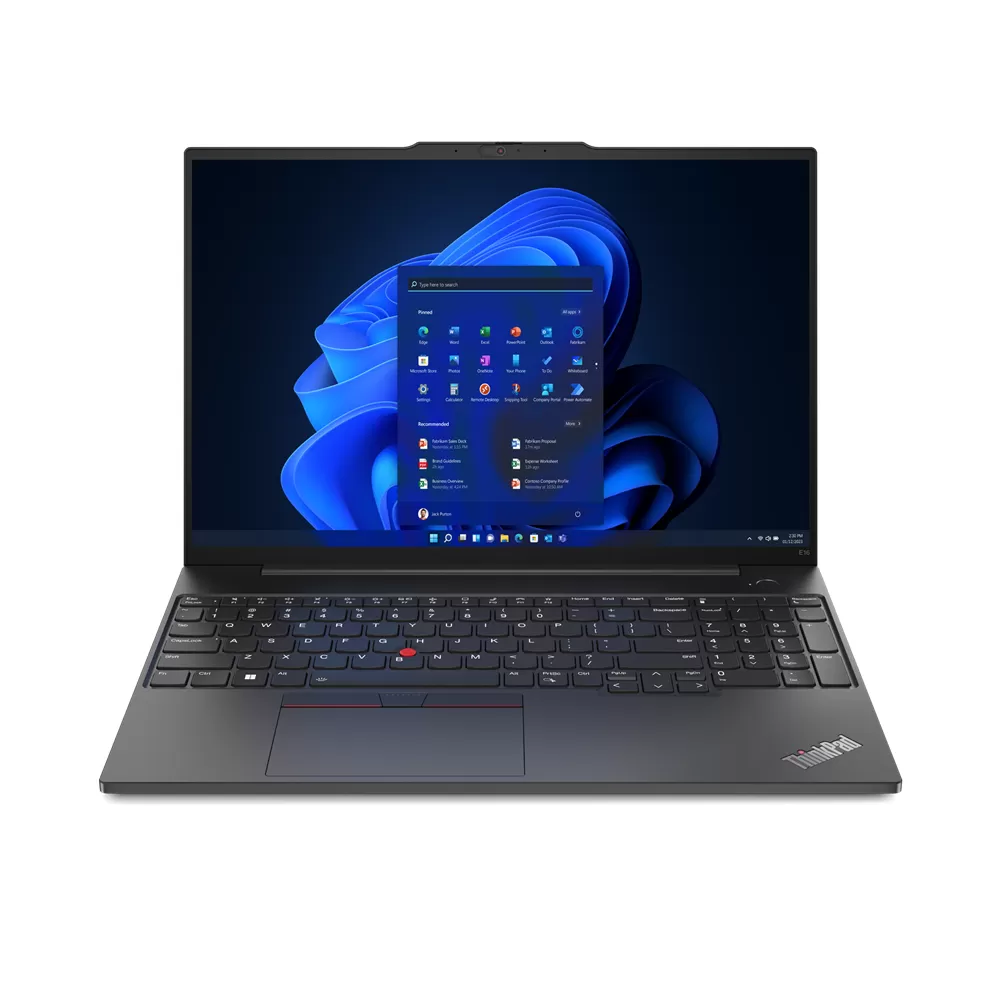 Notebook Lenovo thinkpad e16 gen1 16 wuxga intel core i5-1335u ram 16gb ssd 512gb no os negru