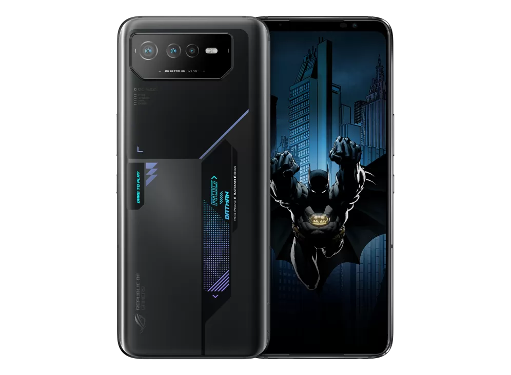 Telefon Mobil Asus ROG Phone 6 Batman Edition 256GB Flash 12GB RAM Dual SIM 5G Black