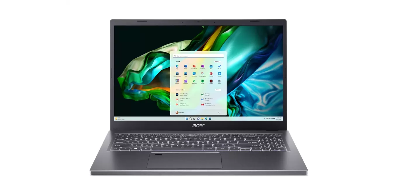 Notebook Acer aspire a515-58m 15.6 full hd intel core i3-1315u uhd ram 8gb ssd 512gb no os gri