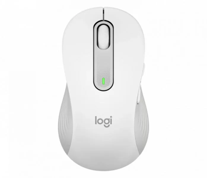 Mouse logitech signature m650 l left off-white wireless