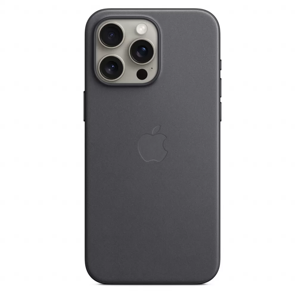 Husa de protectie apple finewoven cu magsafe pentru iphone 15 pro max black
