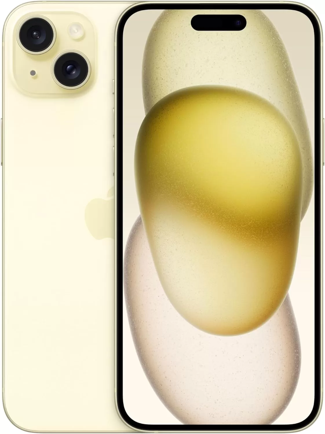 Telefon Mobil Apple iPhone 15 Plus 128GB Flash Nano SIM + eSIM 5G Yellow