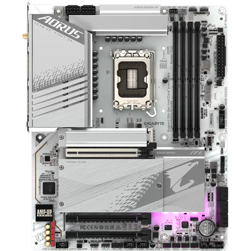 Placa de baza Gigabyte Z790 AORUS ELITE AX ICE, socket 1700