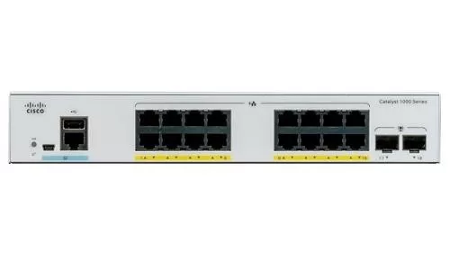 Switch Cisco C1000-16T-E-2G-L cu management fara PoE 16x1000Mbps + 2xSFP