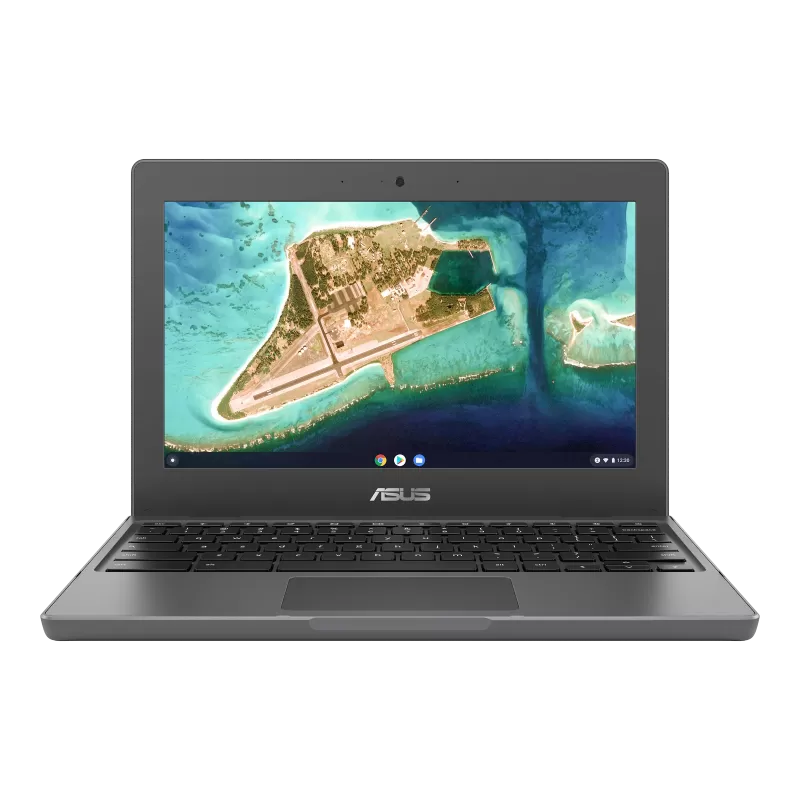 Notebook Asus ChromeBook Flip CR1100FKA 11.6" HD Touch Intel Pentium N6000 RAM 8GB eMMC 64GB Chrome OS Grey