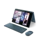 Ultrabook Lenovo Yoga Book 9 13IMU9, 13.3" 2.8K OLED Touch, Intel Core Ultra 7 155U, RAM 32GB, SSD 1TB, Windows 11 Pro, Tidal Teal