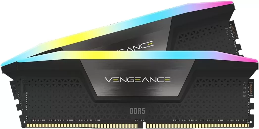 Memorie Desktop Corsair Vengeance RGB 32GB(2 x 16GB) DDR5 6600Mhz CL38 Black for Intel 700 Series
