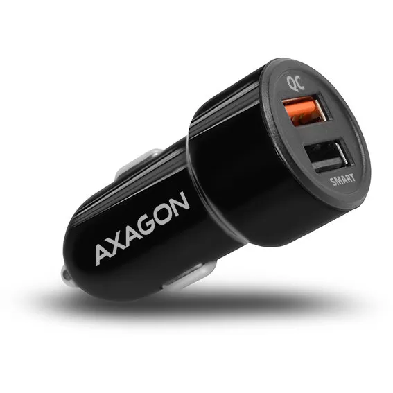 Incarcator Auto Axagon PWC-QC5, 2 x USB Type-A, 5V, 2.4A + QC3.0