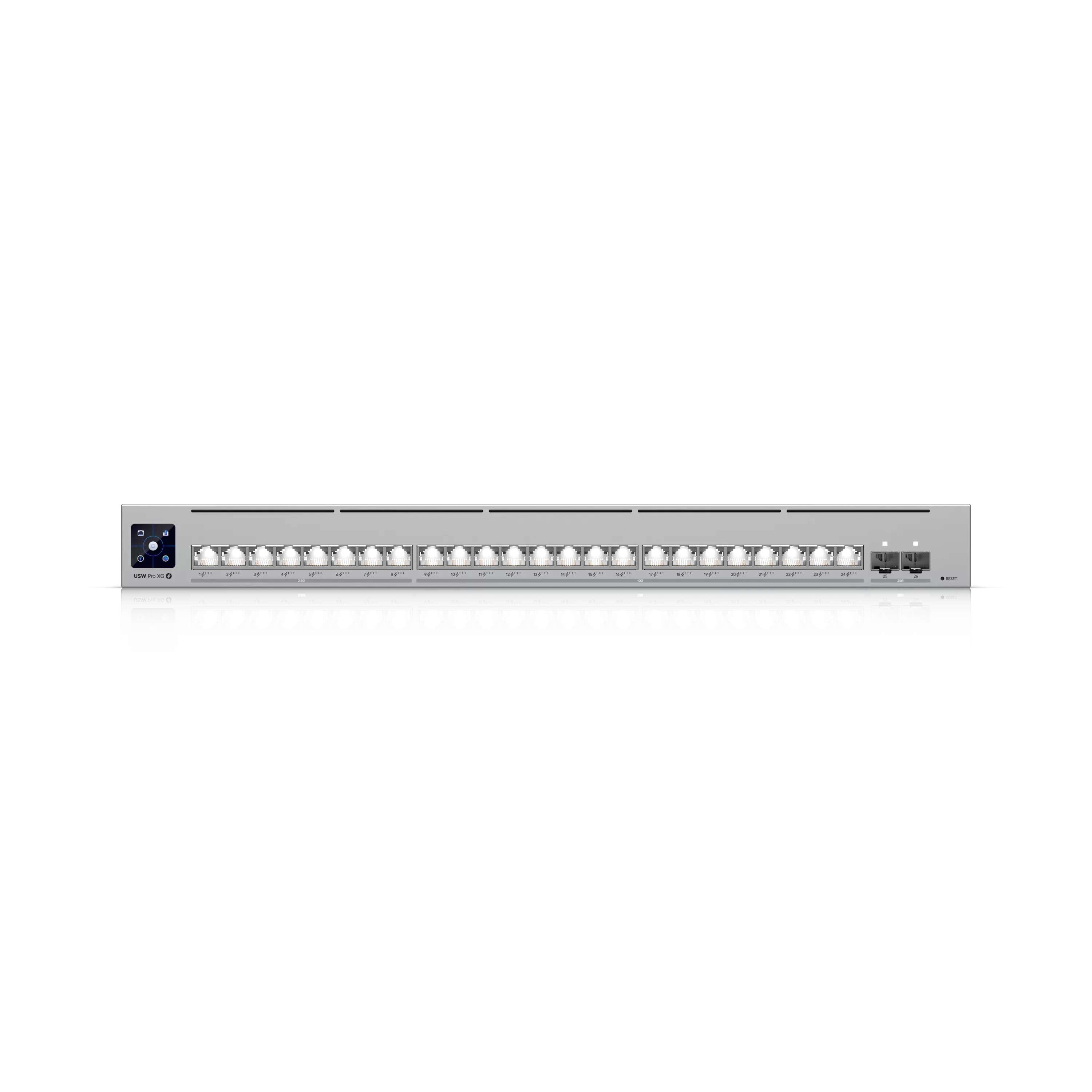 Switch Ubiquiti USW-PRO-XG-24-POE  cu management  cu PoE  16x10000Mbps (PoE+++) + 8x2500Mbps (PoE+++) + 2xSFP28