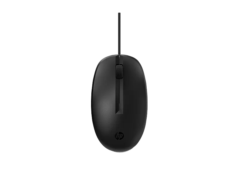Mouse HP 128 Laser  USB-A  Black
