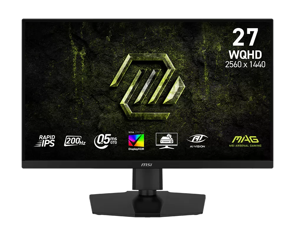 Monitor LED MSI MAG 274QPF E20  27"  WQHD  200Hz  0.5ms  Black