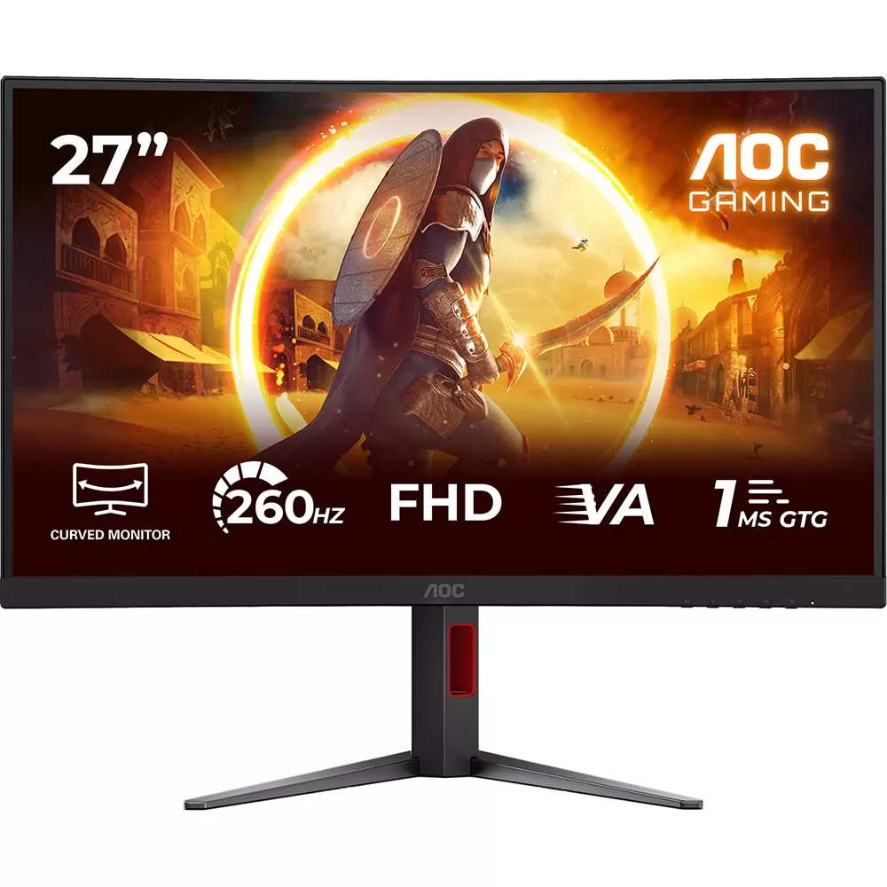 Monitor LED AOC C27G4Z2  27"  Curbat  Full HD  260Hz  0.3ms  Black