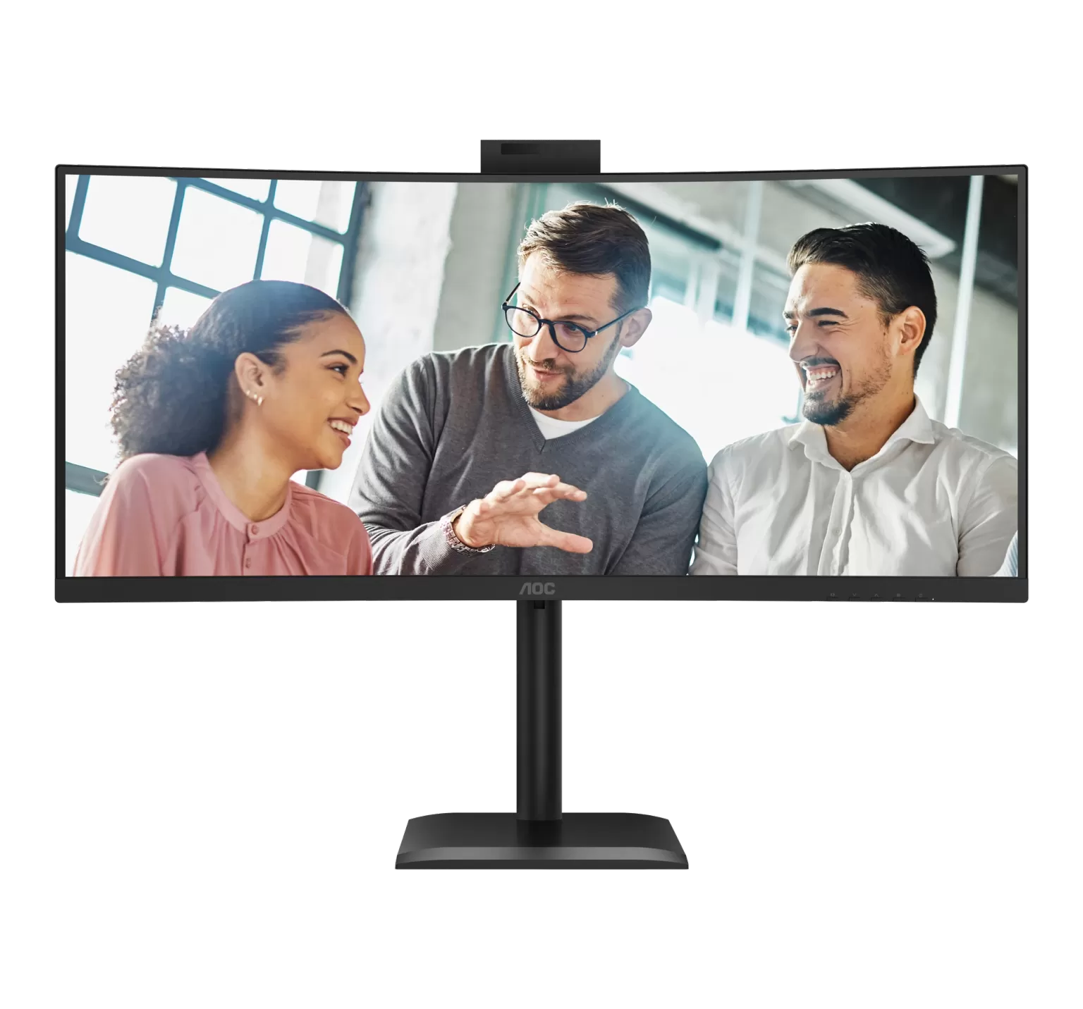 Monitor LED AOC CU34E4CW  34"  Curbat  UWQHD  120Hz  4ms  Black