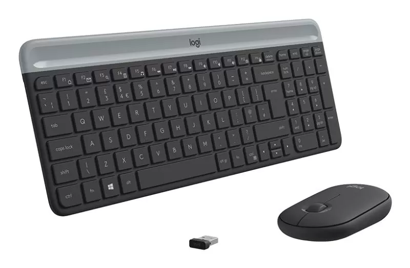 Kit Tastatura & Mouse Logitech MK470 Slim Combo  Graphite