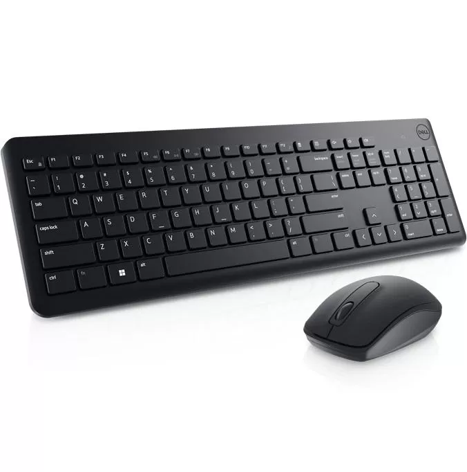 Kit Tastatura & Mouse Dell KM3322W Wireless  Black