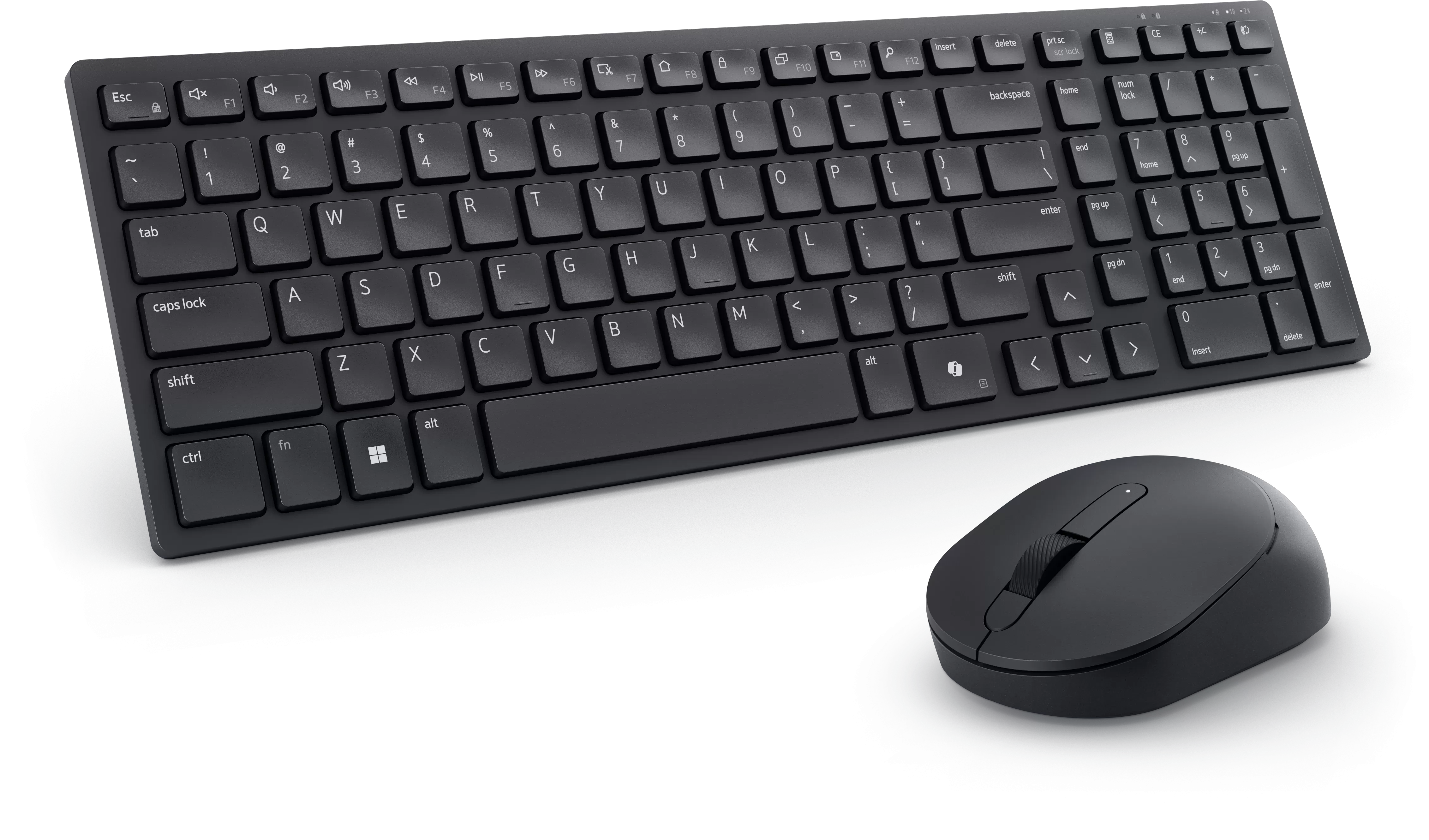 Kit Tastatura & Mouse Dell KM555  US INT  Black
