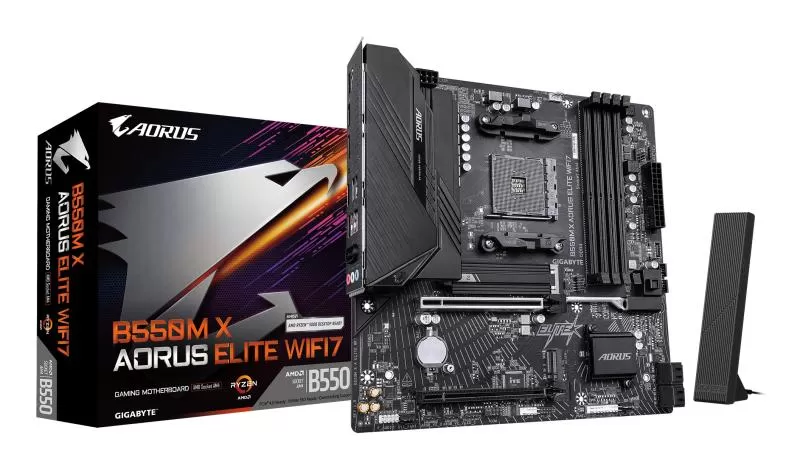 Placa de baza Gigabyte B550M X A ELITE WF7  Socket AM4