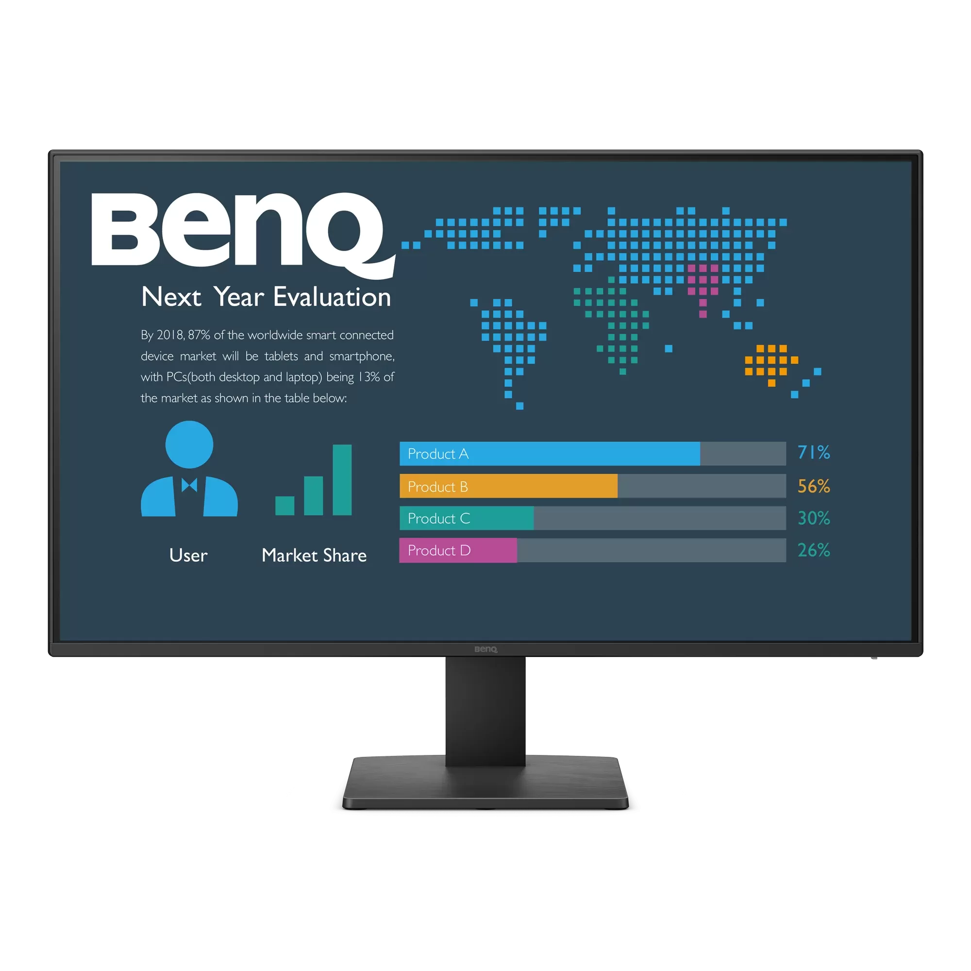 Monitor LED BenQ BL2791P  27"  Full HD  120Hz  5ms  Black