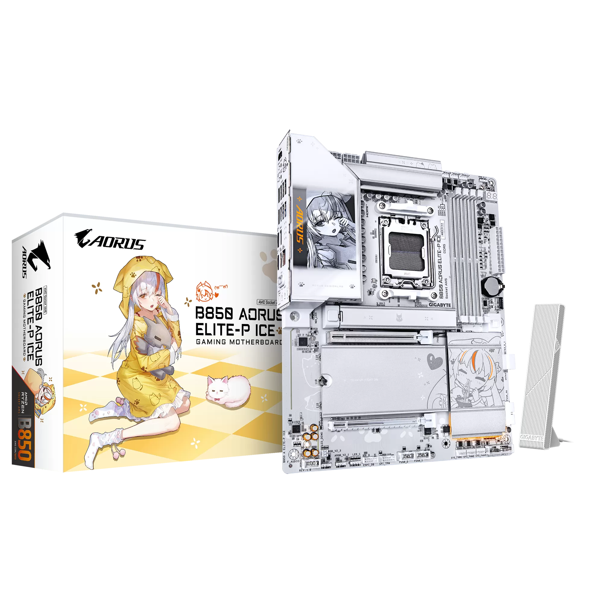 Placa de baza Gigabyte B850M AORUS STEALTH  Socket AM5