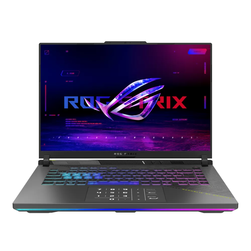 Notebook Asus ROG Strix G614PH  16" WUXGA 165Hz  AMD Ryzen 9 8940HX  RTX 5050-8GB  RAM 16GB  SSD 512GB  No OS  Eclipse Grey