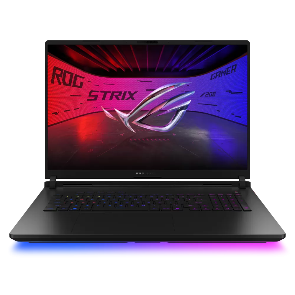 Notebook Asus ROG Strix SCAR G835LXG  18" WQUXGA MiniLED  Intel Core Ultra 9 290HX Plus  RTX 5090-24GB  RAM 64GB  SSD 2TB  Windows 11 Pro  Off Black