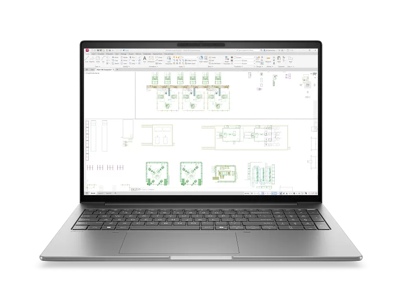Notebook HP ZBook 8 G2a  16" WUXGA  AMD Ryzen AI 7 Pro 450  RAM 32GB  SSD 1TB  Windows 11 Pro  Silver