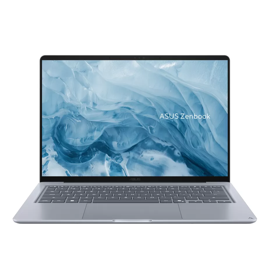 Ultrabook Asus ZenBook UX3480QA  14" WUXGA OLED 300nits  Snapdragon X X1 26 100  RAM 16GB  SSD 512GB  Windows 11 Home  Arctic Blue