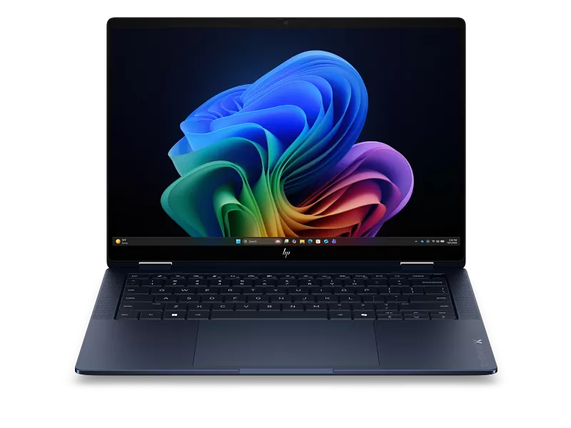 Ultrabook HP EliteBook X Flip G2i  14" 2.8K OLED Touch 120Hz 500nits  Intel Core Ultra X7 358H  RAM 32GB  SSD 1TB  Windows 11 Pro  Atmospheric Blue