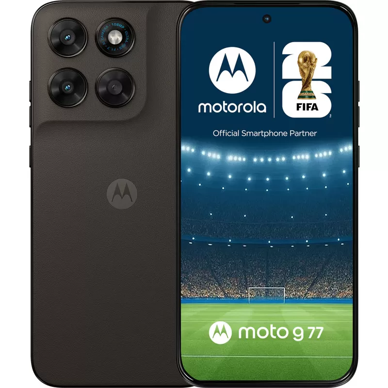 Telefon Mobil Motorola Moto G77  256GB Flash  8GB RAM  Nano SIM + eSIM  5G  Black Olive