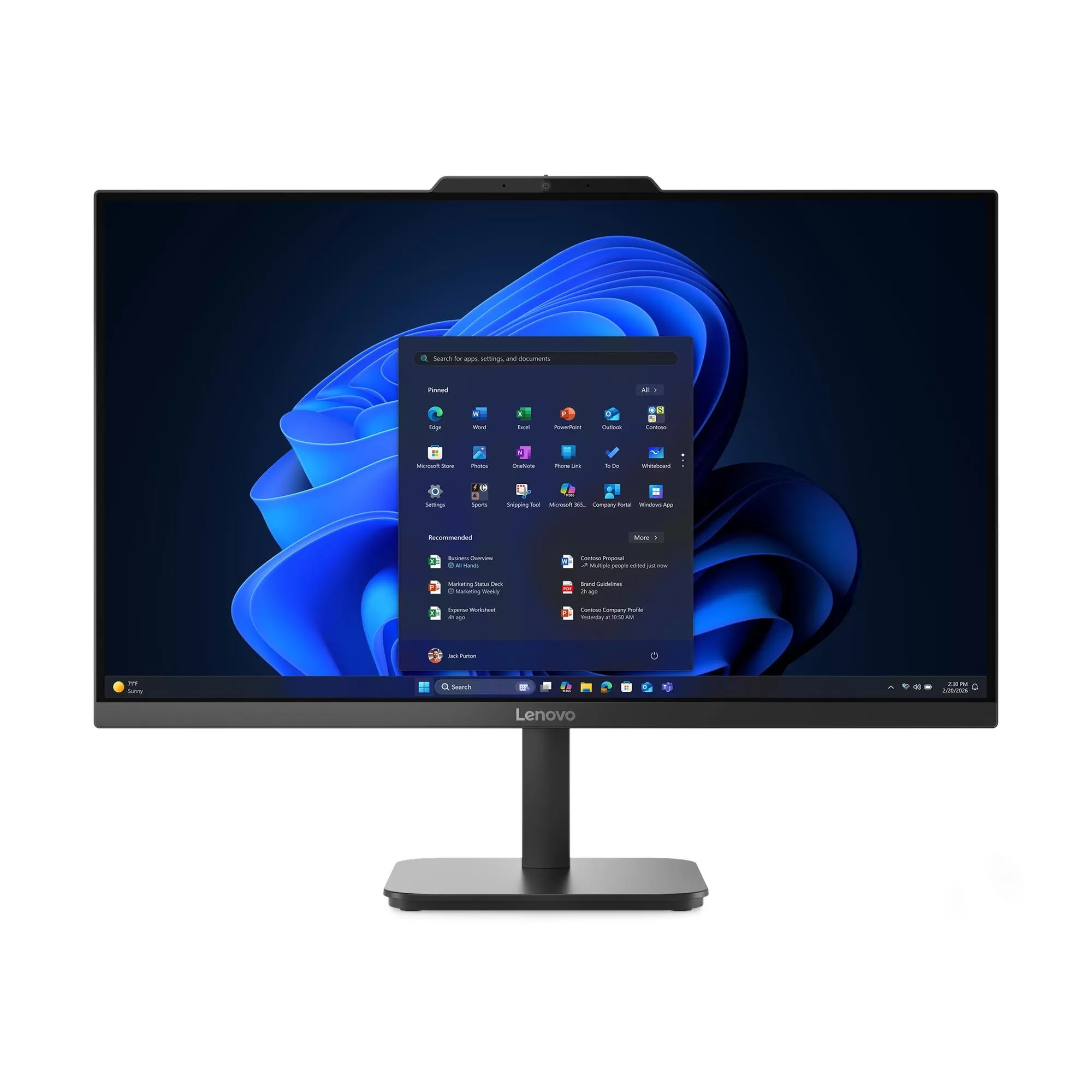 Sistem All-In-One Lenovo V105 24  23.8" Full HD  AMD Ryzen 5 40  RAM 16GB  SSD 512GB  No OS  Eclipse Black