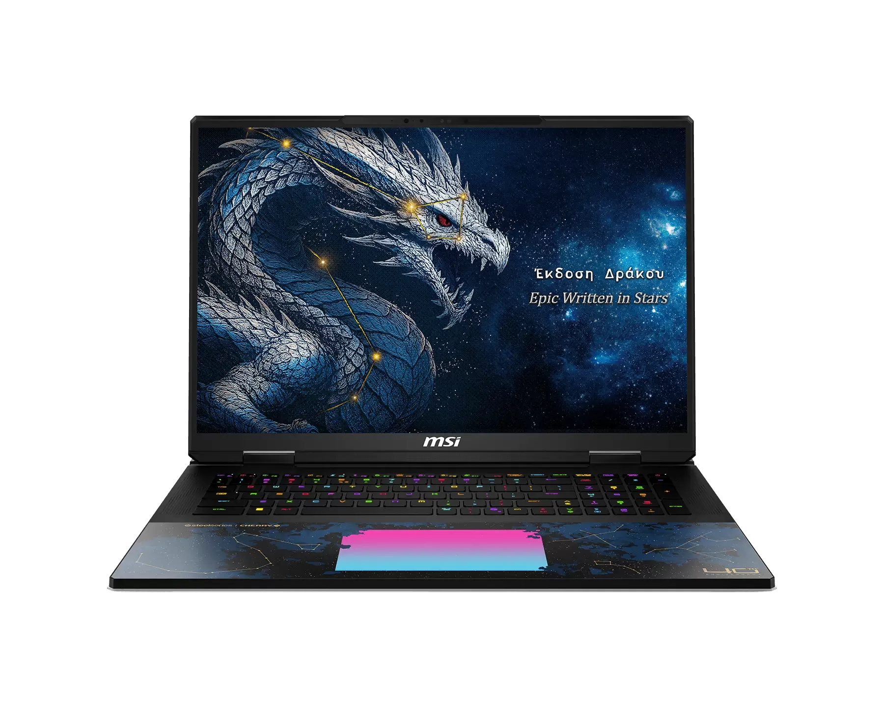 Notebook MSI Titan 18 HX Dragon Edition Draco Epic A2WJ  18" 4K Ultra HD+ 240Hz  Intel Core Ultra 9 290HX Plus  RTX 5090-24GB  RAM 64GB  SSD 2TB + 2TB  Windows 11 Home