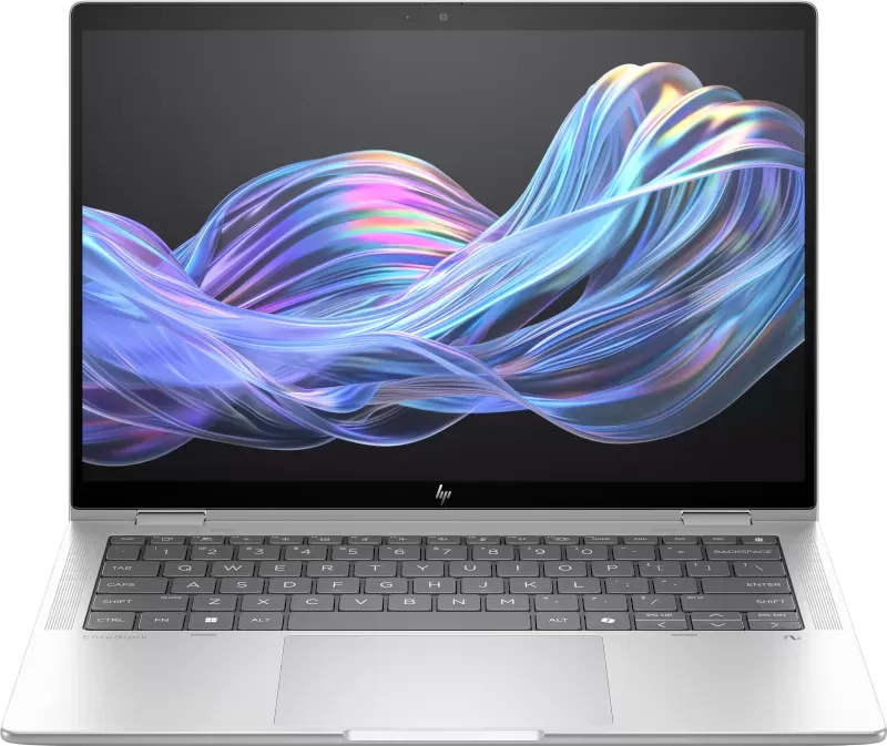 Ultrabook HP EliteBook X Flip G1i  14" 2.5K Touch 400nits  Intel Core Ultra 7 258V  RAM 32GB  SSD 1TB  Windows 11 Pro  Glacier Silver
