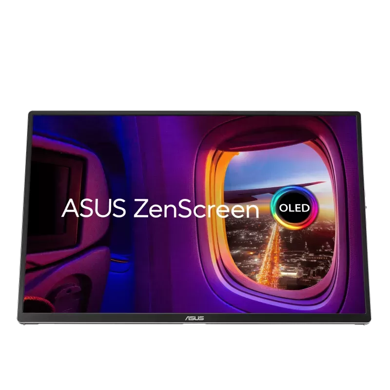 Monitor Portabil OLED Asus ZenScreen MQ16FC  16"  WUXGA  60Hz  1ms  Silver
