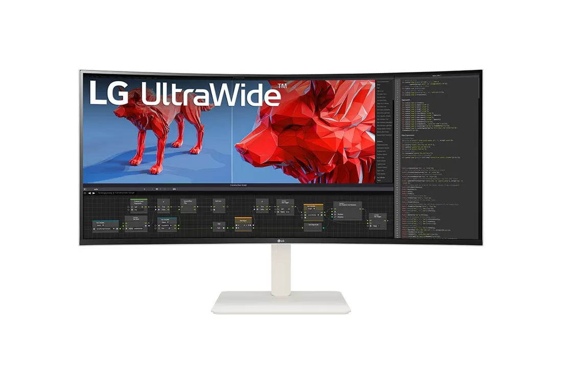 Monitor LED LG 38BR85QC-W  37.5"  Curbat  QHD+  144Hz  1ms  White