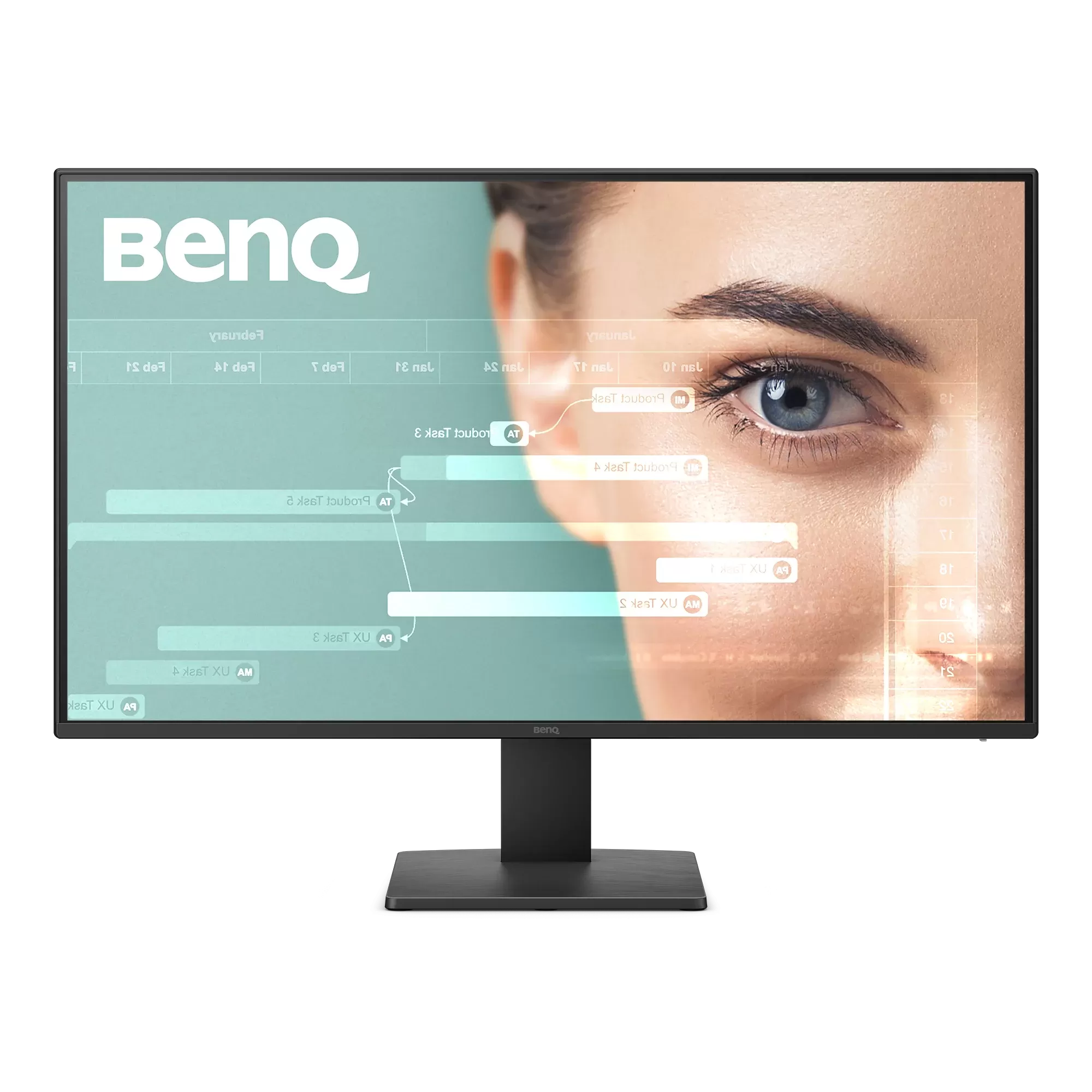 Monitor LED BenQ GW2491P  23.8"  Full HD  120Hz  5ms  Black