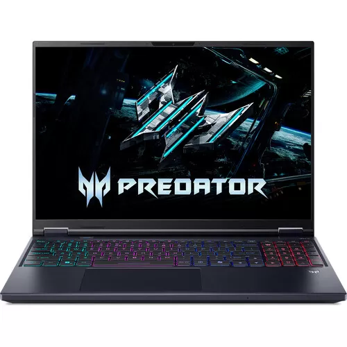 Notebook Acer Predator Helios Neo 16 AI PHN16-I71  16" WQXGA 180Hz  Intel Core Ultra 7 270HX  RTX 5060-8GB  RAM 16GB  SSD 1TB  No OS  Abyssal Black
