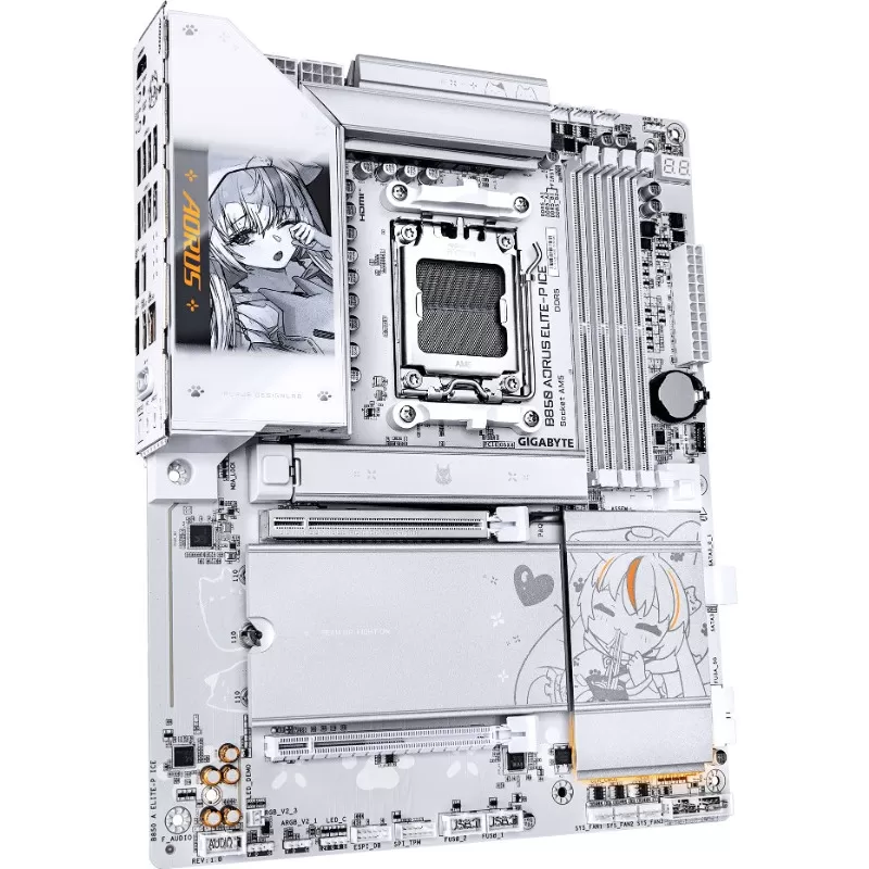 Placa de baza Gigabyte B850 A ELITE-P ICE  Socket AM5